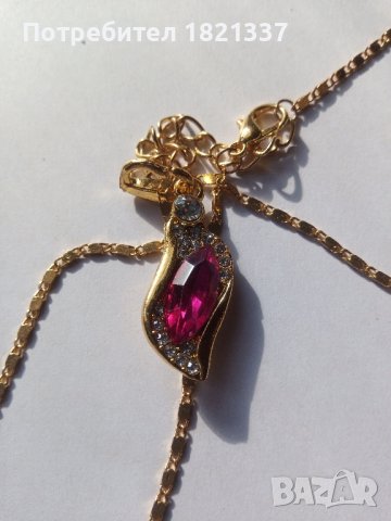 Комплект колие, обици и гривна , снимка 4 - Бижутерийни комплекти - 43077486