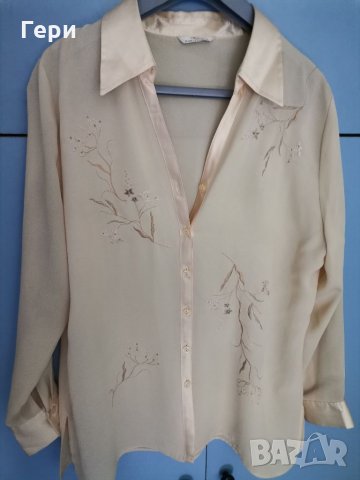 Жълта ризка на Marks and Spencer, снимка 2 - Ризи - 33671712