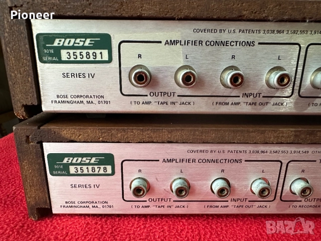 Bose 901 series Iv active equalizer , снимка 8 - Тонколони - 51993728