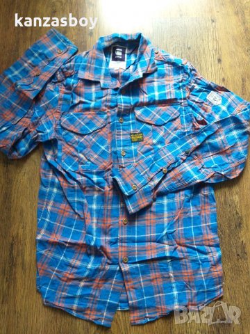 g-star - страхотна мъжка риза, снимка 7 - Ризи - 32451674