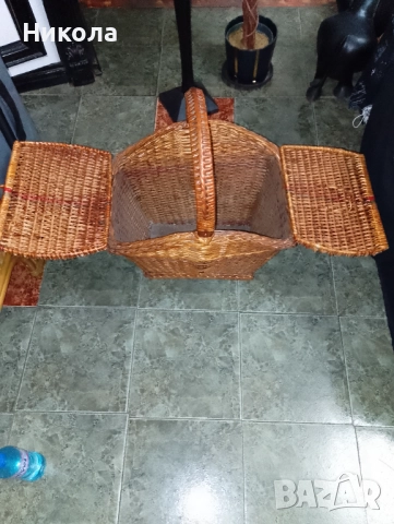 Шах табла 48/48 от соца с дървени фигури и пулове, снимка 9 - Къмпинг мебели - 51628607