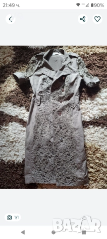 Шлифер тренч Karen Millen , снимка 2 - Шлифери - 51679584