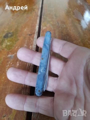 Стар джобен нож,ножче,ножка #161, снимка 3 - Други ценни предмети - 52930221