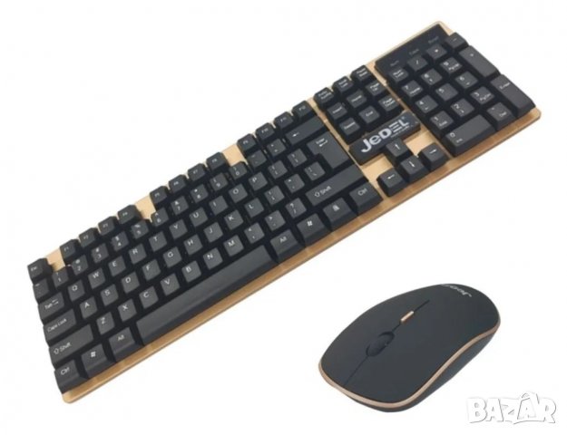 Комплект безжична геймърска клавиатура и мишка WS7000, снимка 2 - Клавиатури и мишки - 32245046