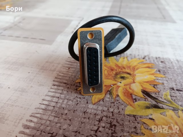 Кабел/преход 15пин женско-USB, снимка 3 - Аксесоари - 43043318