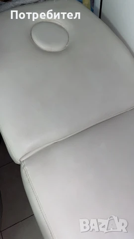 Стационарна масажна кушетка бяла, снимка 6 - Кушетки - 51423884