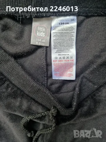 Плюшен панталон-8-9 год., снимка 2 - Детски панталони и дънки - 49356034