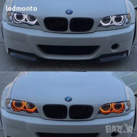 BMW E36, E38, E39 и E46  ангелски очи 5050 RGB Halo Rings - Стилен и Модерен Апгрейд, снимка 7 - Части - 43171158