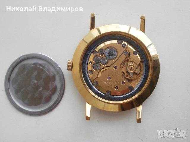 Луч 23 камъни Poljot de luxe рядък модел мъжки ръчен часовник, снимка 3 - Мъжки - 52509641