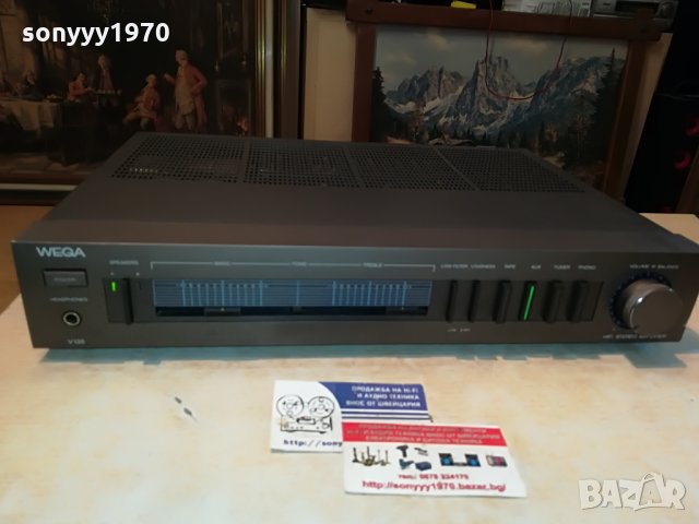 wega v135 hifi stereo amplifier-west germany 2007211247&, снимка 7 - Ресийвъри, усилватели, смесителни пултове - 33574056