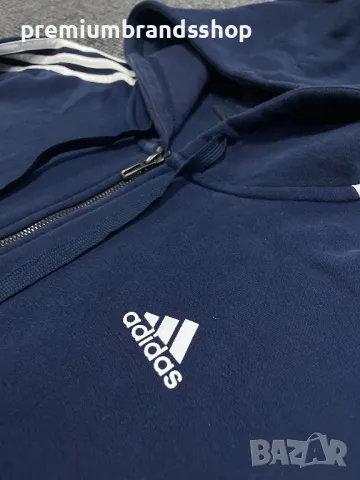 Adidas худи с цип XL мъжко, снимка 2 - Суичъри - 47694716