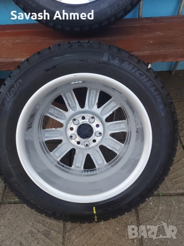Продавам джанти с зимни гуми за Мерцедес, снимка 8 - Гуми и джанти - 52387074