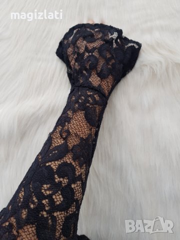 Дамска дантелена рокля размер С, снимка 12 - Рокли - 38612723