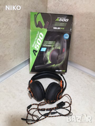 Продавам, Уникални,AFX Firestorm H01 Gaming Headset - Black & Orange, снимка 9 - Слушалки и портативни колонки - 35633152