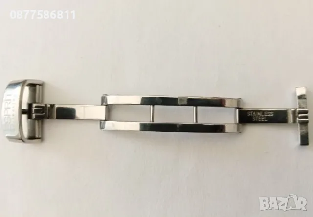 ТРАНСПЕРАНТНА КАТАРАМА ESPRIT,ЗАКОПЧАЛКА ЗА ЧАСОВНИК ТОКИ ЕСПРИТ.БЪКЪЛИ ЗА КАИШКИ ТИП ПЕПЕРУДА, снимка 3 - Каишки за часовници - 50261368