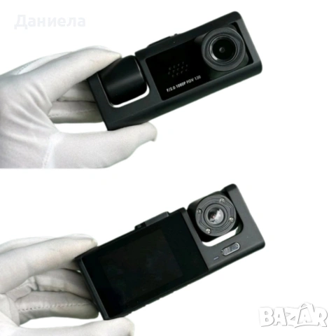 Видеорегистратор Black BOX Super HD 1296P + задна камера, снимка 2 - Камери - 53458651