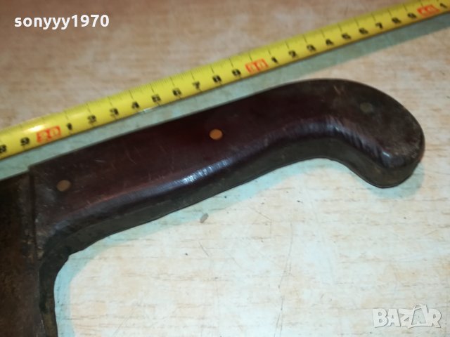 ЯК МАСИВЕН САТЪР 33Х10СМ 0712212023, снимка 6 - Антикварни и старинни предмети - 35064403