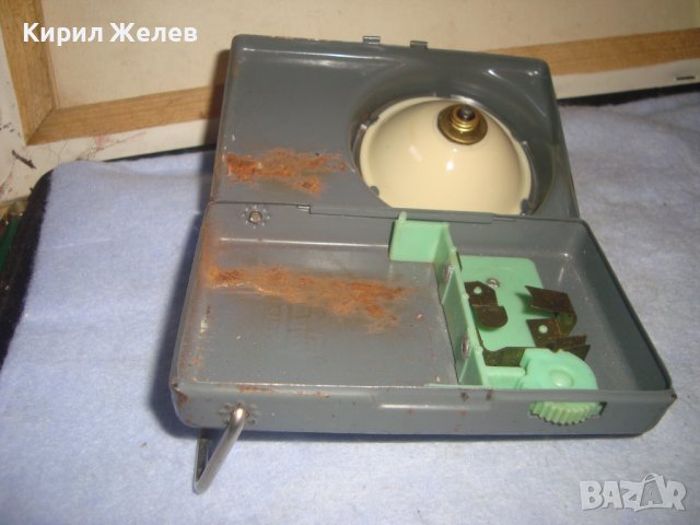 СТАРО СИГНАЛНО МЕТАЛНО РЯДКО РЕТРО ФЕНЕРЧЕ 32188, снимка 2 - Антикварни и старинни предмети - 38276913