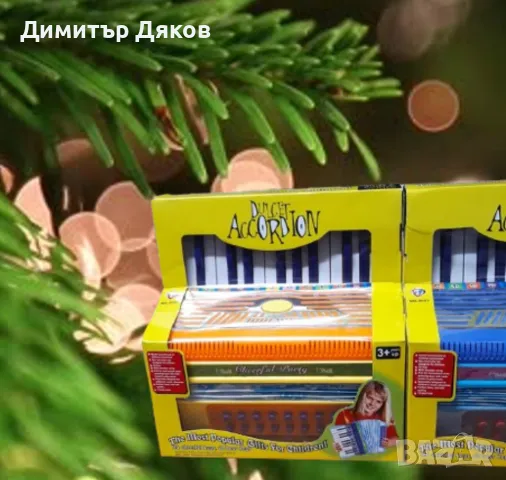 Детски музикален акордеон - цветен и образователен, снимка 3 - Музикални играчки - 48151387