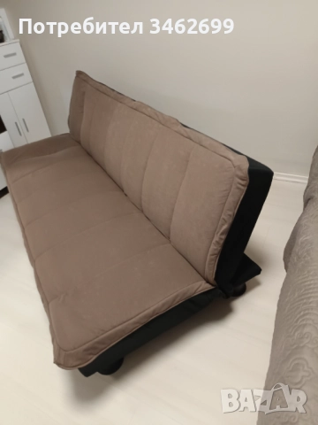 Диван тройка разтегателен НАМАЛЕН!!!, снимка 5 - Дивани и мека мебел - 51476447
