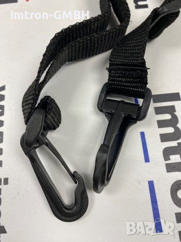 Дръжка за чанта  20 мм  две карабинки и тока за регулиране на дължината, снимка 3 - Чанти - 43986289