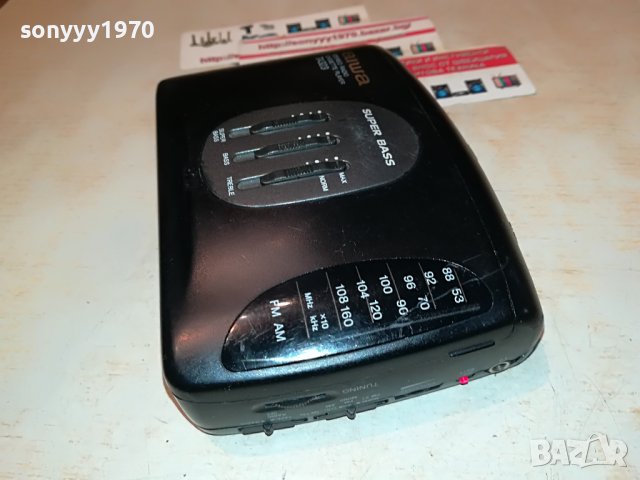 ★ █▬█ 🛑 ▀█▀ ★aiwa hs-ta323 reverse walkman tape/radio-france 0711221702, снимка 3 - Радиокасетофони, транзистори - 38592118