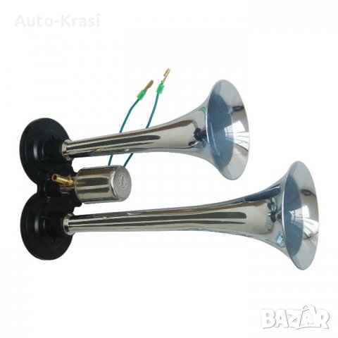Тромба двойна 12/24V - 6009, снимка 1