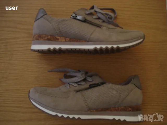 Нови спортни обувки на немската марка TOZZI, размер 37 - цвят капучино, снимка 2 - Маратонки - 48927972