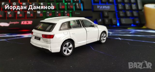 Ауди Q7 2015г. в мащаб 1:34 , снимка 3 - Коли, камиони, мотори, писти - 44124335