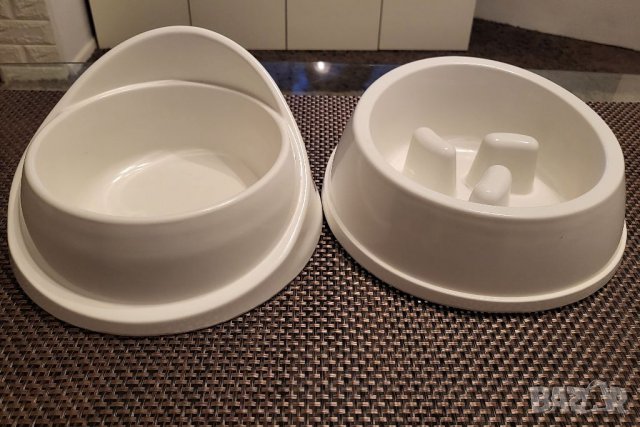 Две купи Duvo-за лакомо куче от мемалинв L 1100мл + класическа купа