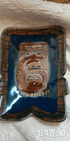 Винтидж декоративна медна/месингова чинийка, снимка 8 - Антикварни и старинни предмети - 53222483