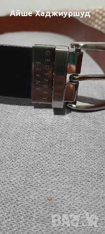 двулицев мъжки колан, снимка 2 - Колани - 52545283