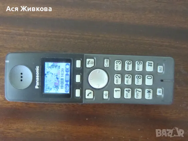 Стационарен телефон PANASONIC, снимка 5 - Стационарни телефони и факсове - 47392622