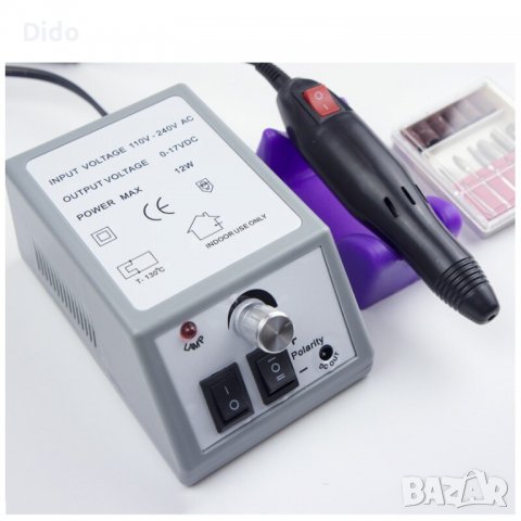 Електрическа пила за маникюр и педикюр S2000, снимка 3 - Друга електроника - 38216827