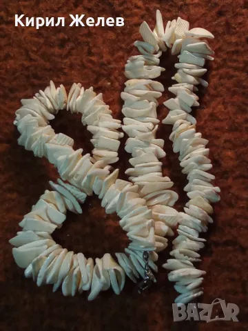 КРАСИВА ХЕНД МЕЙД ОГЪРЛИЦА КОЛИЕ от МИДЕНИ ЧЕРУПКИ 19002, снимка 8 - Колиета, медальони, синджири - 47220244