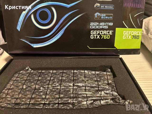 Видео карта gtx 760 2gb gddr5, снимка 1 - Видеокарти - 43959452