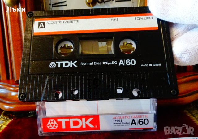 TDK A60 аудиокасета с Yngwie Malmsteen. , снимка 2 - Аудио касети - 43388990