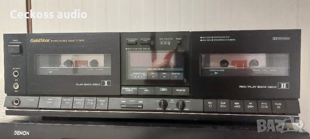 Двукасетъчен дек GOLDSTAR GSW-9320