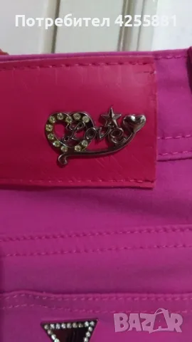 Розови дънки, снимка 7 - Дънки - 47903543