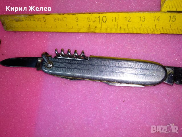 BARCEON FRANCE INOX Старо БОЦМАНСКО РЯДКО КОЛЕКЦИОНЕРСКО МАРКОВО ФРЕНСКО ДЖОБНО НОЖЧЕ 43144, снимка 12 - Колекции - 44041244