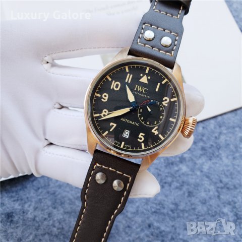 Мъжки часовник IWC Big Pilot's Watch Heritage с автоматичен механизъм, снимка 1 - Мъжки - 38851691