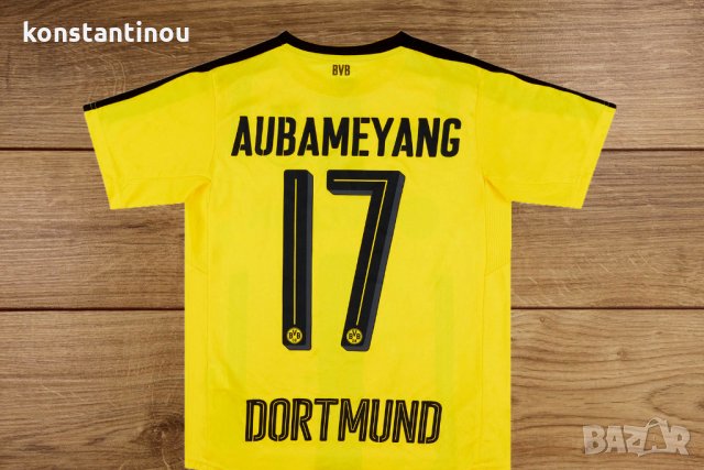 Оригинална тениска puma Borussia Dortmund Aubameyang, снимка 3 - Футбол - 32413431