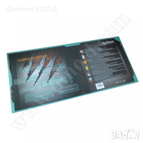 Клавиатура (жична) RoTech RT-50227 Game Backlight USB Black, снимка 6 - Клавиатури и мишки - 33607206