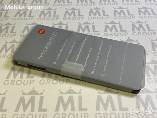 Xiaomi Redmi Note 13 5G 256GB/ 8GB Black, нов.