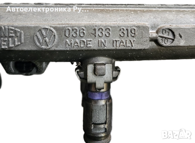Бензинова горивна рейка за Volkswagen VW GOLF V (1K1) 1.6 FSI (2003 - 2009), 036133319, снимка 2 - Части - 52809234