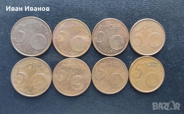 Монети евро центове ., снимка 6 - Нумизматика и бонистика - 32753884