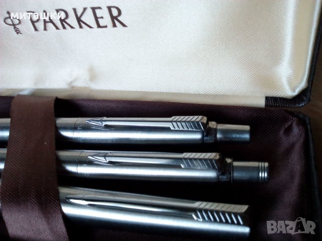Комплект писалка химикалка и пиромолив Паркър PARKER, снимка 2 - Антикварни и старинни предмети - 43792900