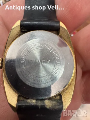 Позлатен мъжки часовник TIMEX №6669 , снимка 5 - Колекции - 49645196