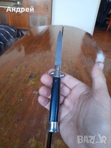 Стар автоматичен нож #5, снимка 6 - Други ценни предмети - 53539972