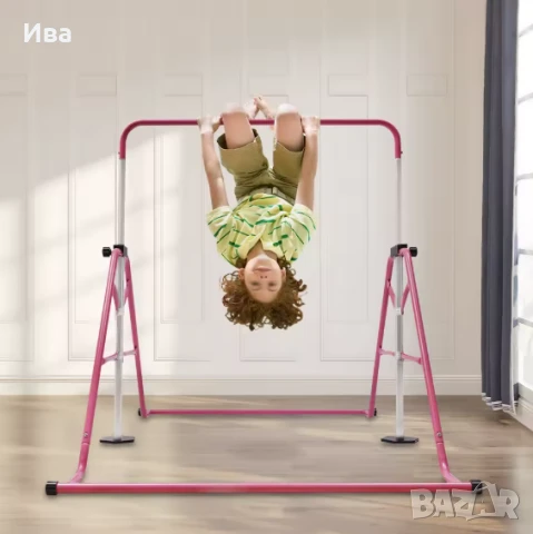 НОВО! Гимнастически лост за деца - Регулируем, висилка гимнастика деца, снимка 5 - Мебели за детската стая - 50536116